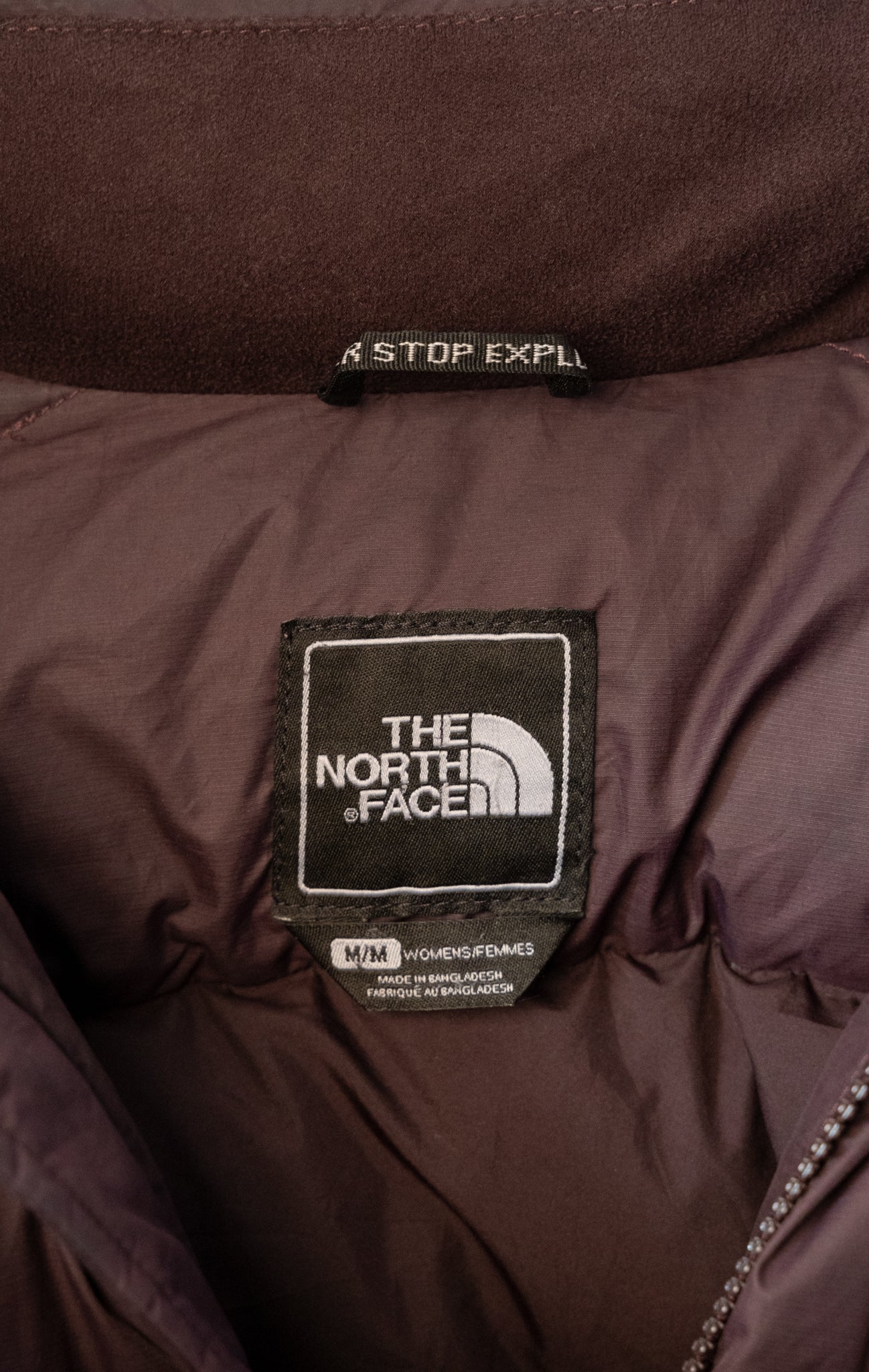 The North Face Women's Winter Down Jacket Purple 700