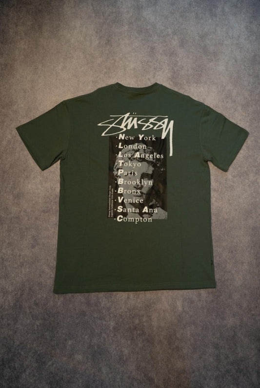 Stussy Australia zielona Vintage