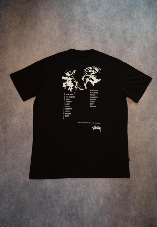 czarna Stussy Australia Vintage